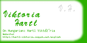 viktoria hartl business card